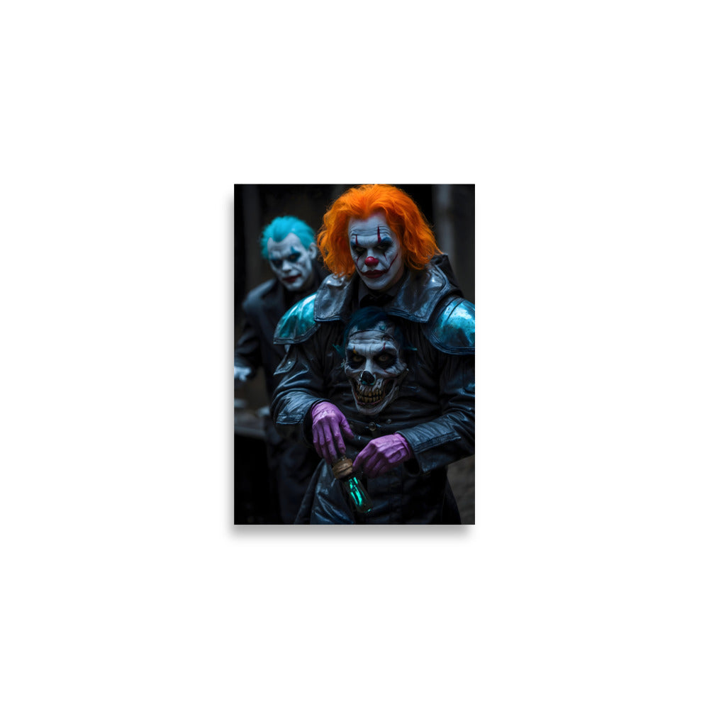 Clown Chaos Crew Poster