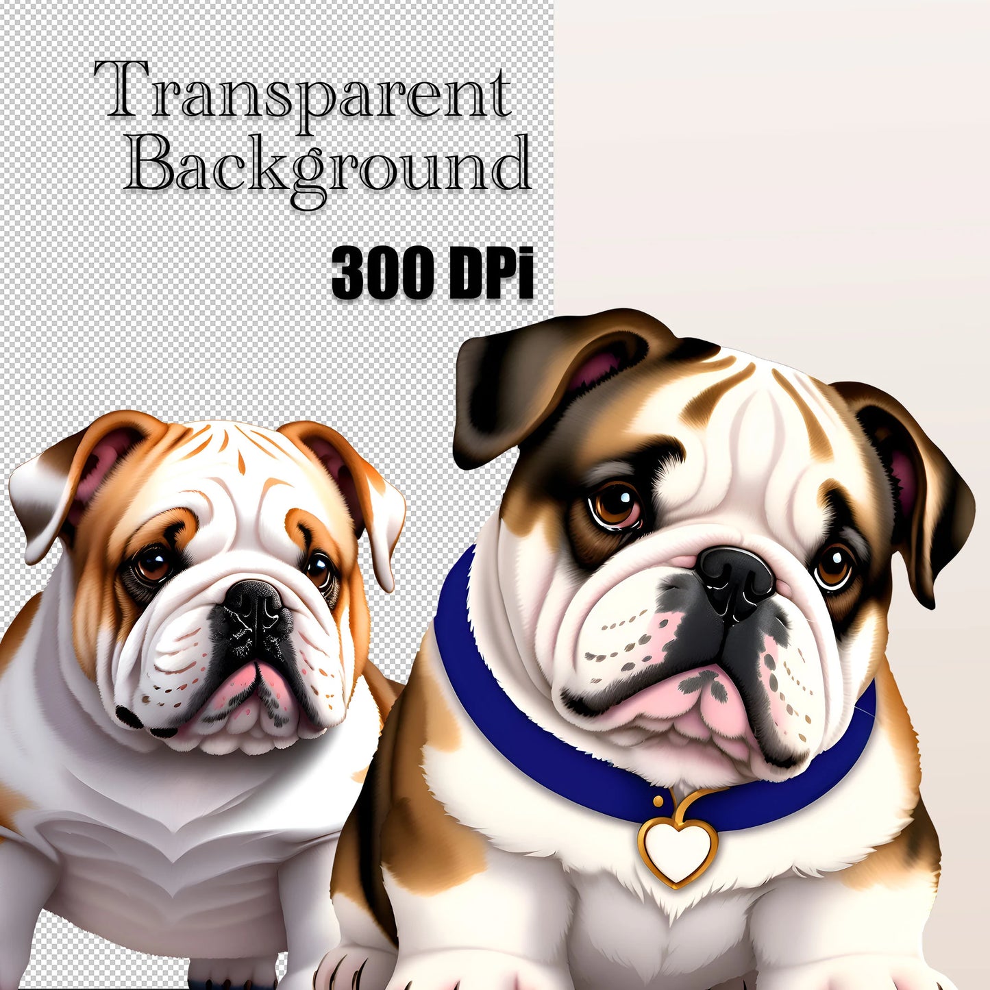 25 English Bulldogs Clipart