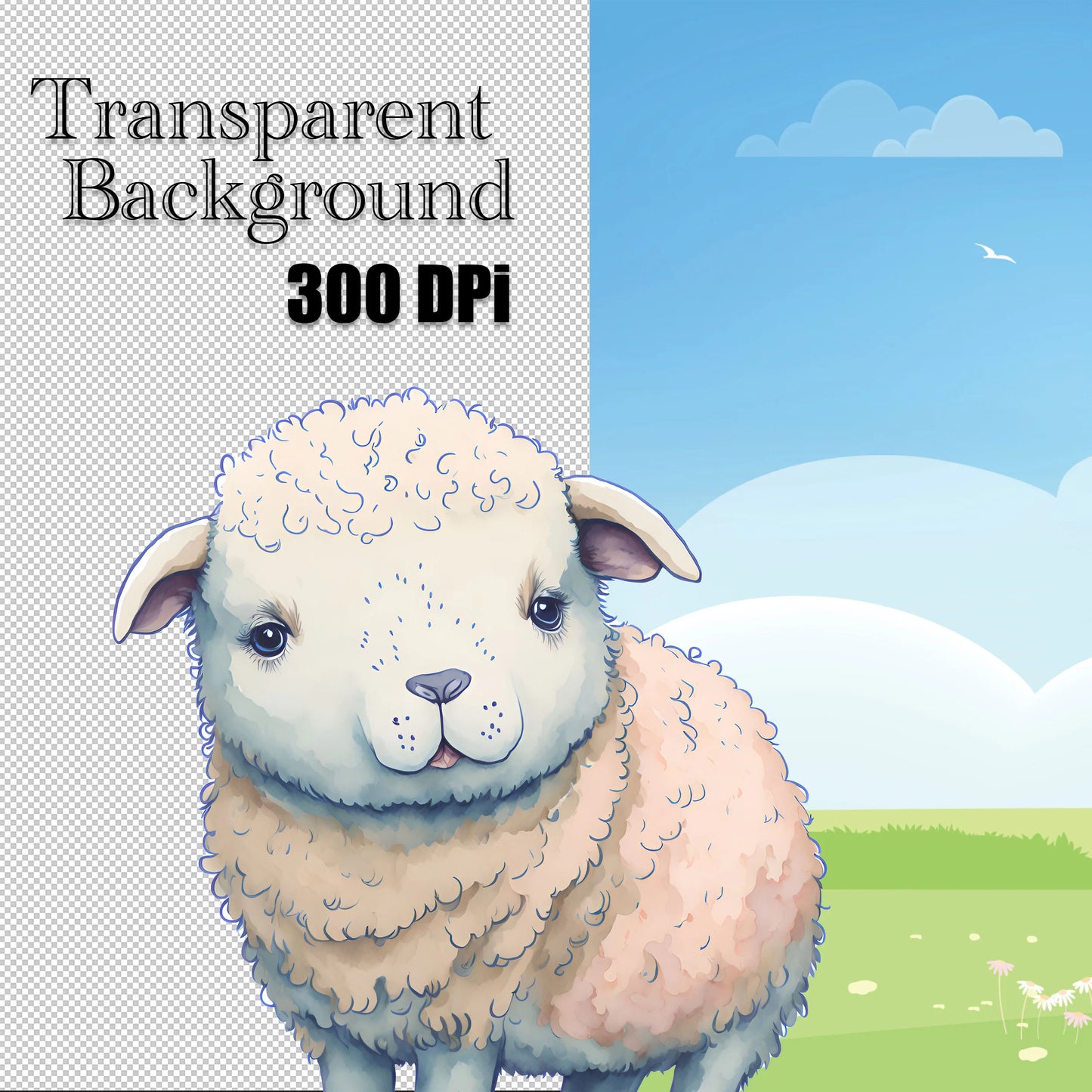 18 Sheep Clipart