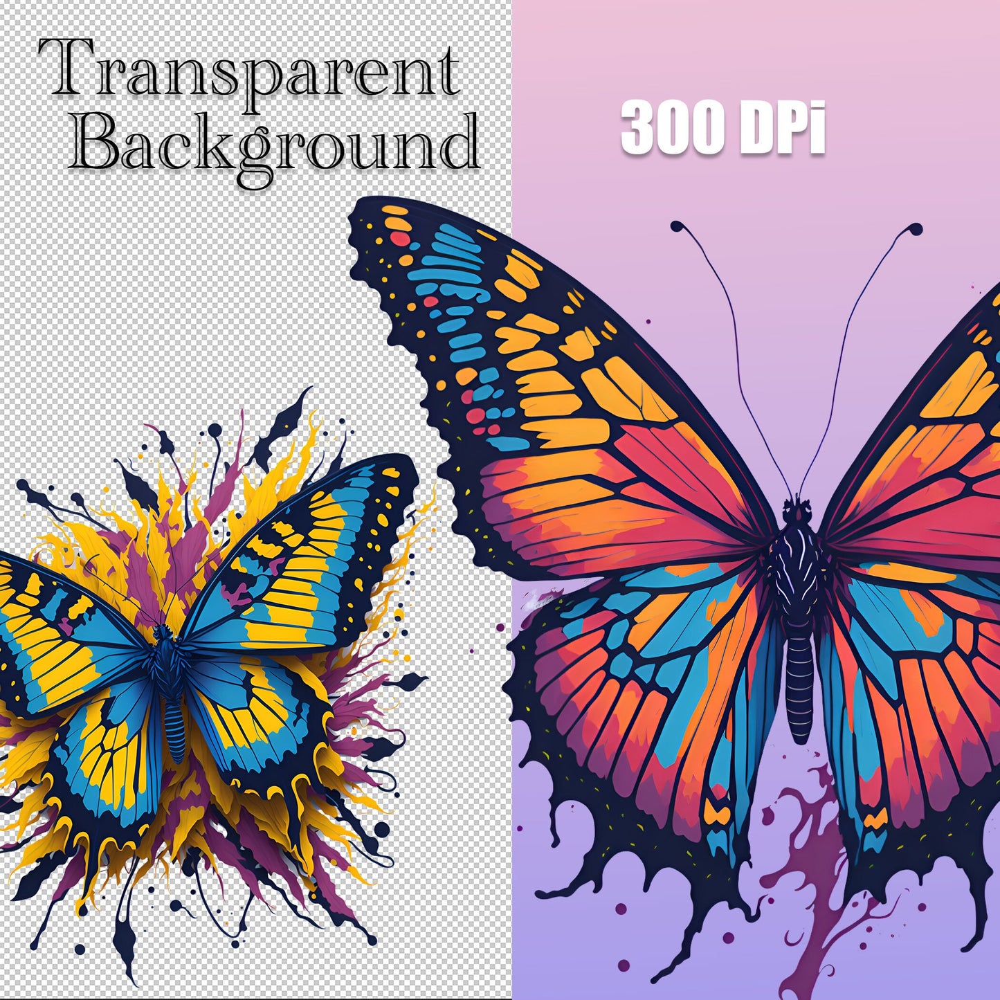 20 Butterfly clipart