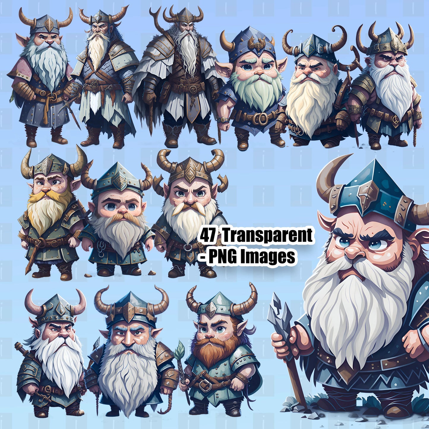 47 Viikings Clipart