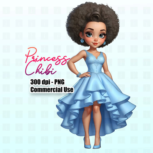 Princess Chibi Clipart