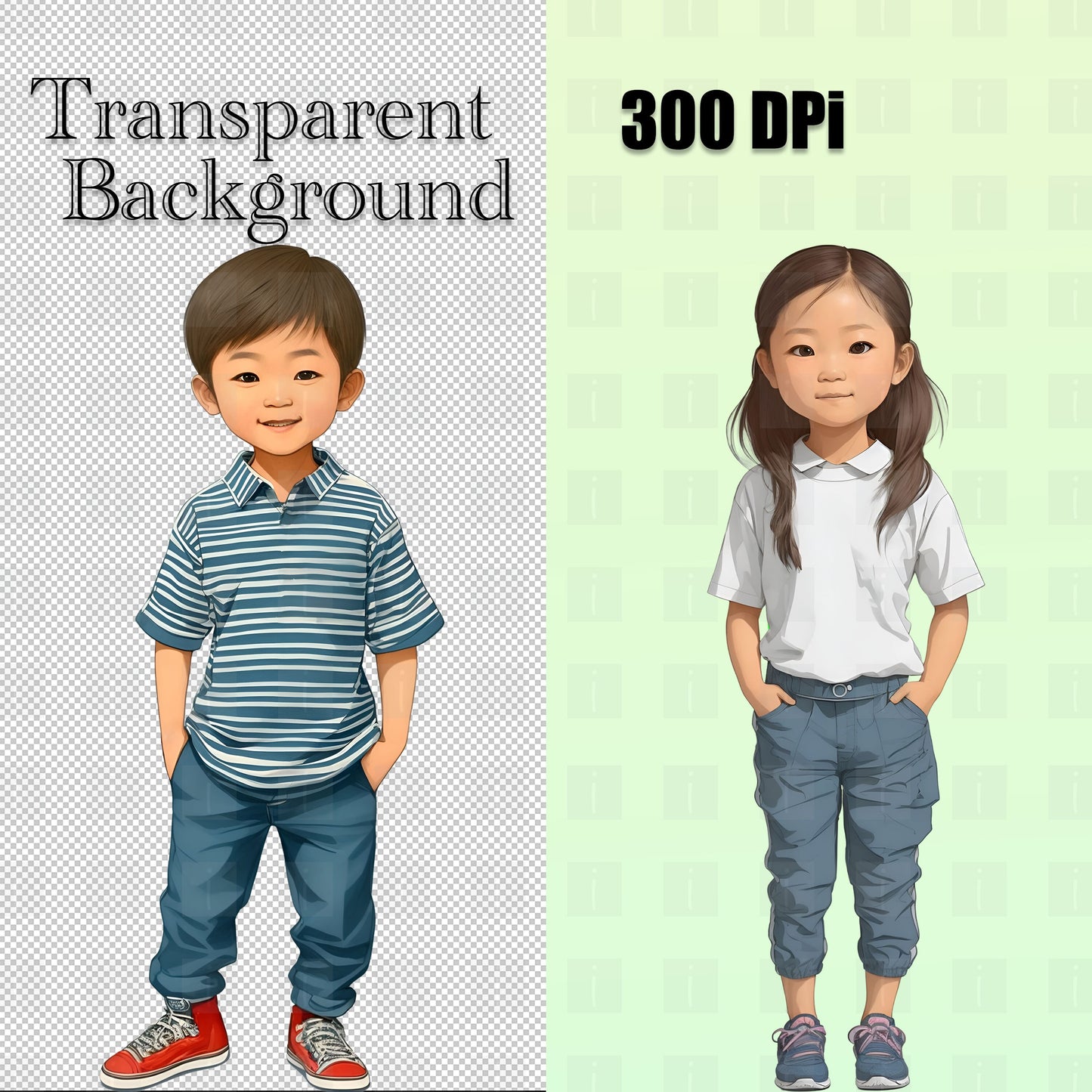 11 Elementary Kids Clipart