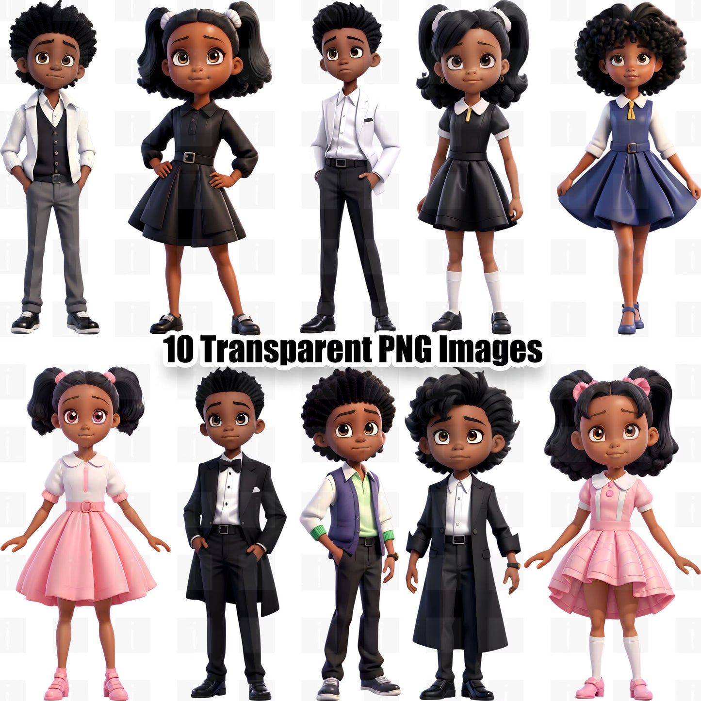 10 Formal Kids Clipart