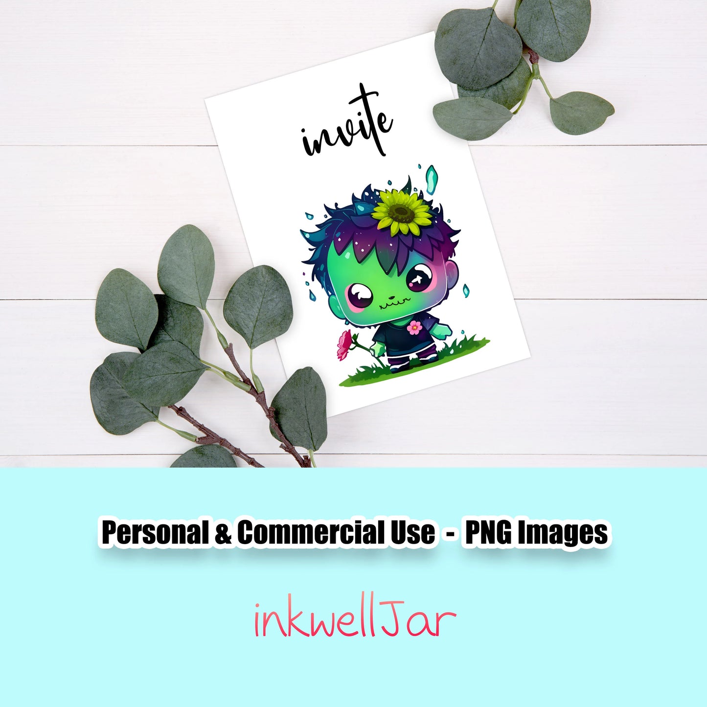 12 Cute Frankenstein Clipart