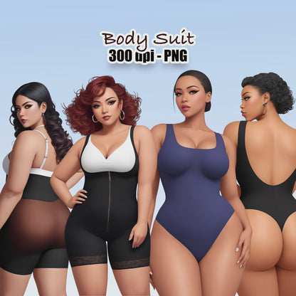 23 Body Suit Clipart